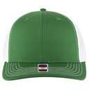 112-1 OTTO Cap 6 Panel Mid Profile Mesh Back Trucker Hat