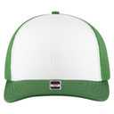 112-1 OTTO Cap 6 Panel Mid Profile Mesh Back Trucker Hat
