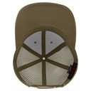 112-1 OTTO Cap 6 Panel Mid Profile Mesh Back Trucker Hat