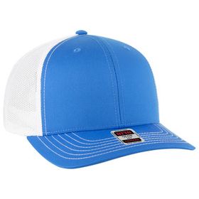 112-1 OTTO Cap 6 Panel Mid Profile Mesh Back Trucker Hat 112-1 OTTO Cap 6 Panel Mid Profile Mesh Back Trucker Hat