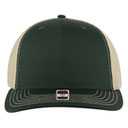 112-1 OTTO Cap 6 Panel Mid Profile Mesh Back Trucker Hat