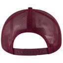 112-1 OTTO Cap 6 Panel Mid Profile Mesh Back Trucker Hat