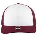 112-1 OTTO Cap 6 Panel Mid Profile Mesh Back Trucker Hat