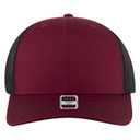112-1 OTTO Cap 6 Panel Mid Profile Mesh Back Trucker Hat