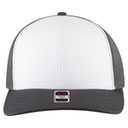 112-1 OTTO Cap 6 Panel Mid Profile Mesh Back Trucker Hat