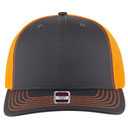 112-1 OTTO Cap 6 Panel Mid Profile Mesh Back Trucker Hat