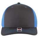 112-1 OTTO Cap 6 Panel Mid Profile Mesh Back Trucker Hat
