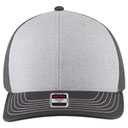 112-1 OTTO Cap 6 Panel Mid Profile Mesh Back Trucker Hat
