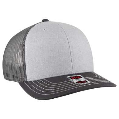 112-1 OTTO Cap 6 Panel Mid Profile Mesh Back Trucker Hat 112-1 OTTO Cap 6 Panel Mid Profile Mesh Back Trucker Hat