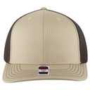 112-1 OTTO Cap 6 Panel Mid Profile Mesh Back Trucker Hat