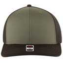 112-1 OTTO Cap 6 Panel Mid Profile Mesh Back Trucker Hat