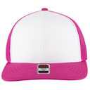 112-1 OTTO Cap 6 Panel Mid Profile Mesh Back Trucker Hat