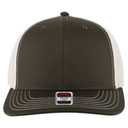 112-1 OTTO Cap 6 Panel Mid Profile Mesh Back Trucker Hat