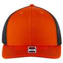 112-1 OTTO Cap 6 Panel Mid Profile Mesh Back Trucker Hat