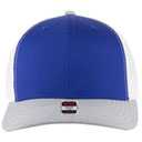 112-1 OTTO Cap 6 Panel Mid Profile Mesh Back Trucker Hat