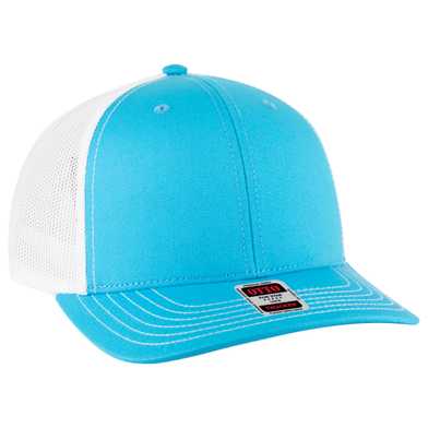112-1 OTTO Cap 6 Panel Mid Profile Mesh Back Trucker Hat 112-1 OTTO Cap 6 Panel Mid Profile Mesh Back Trucker Hat