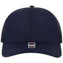 112-3 OTTO Cap 6 Panel Mid Profile Mesh Back Trucker Hat
