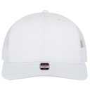 112-3 OTTO Cap 6 Panel Mid Profile Mesh Back Trucker Hat