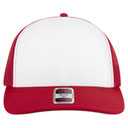 1120-1 OTTO CAP Seamless 6 Panel Mid Profile Mesh Back Trucker Hat