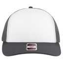1120-1 OTTO CAP Seamless 6 Panel Mid Profile Mesh Back Trucker Hat