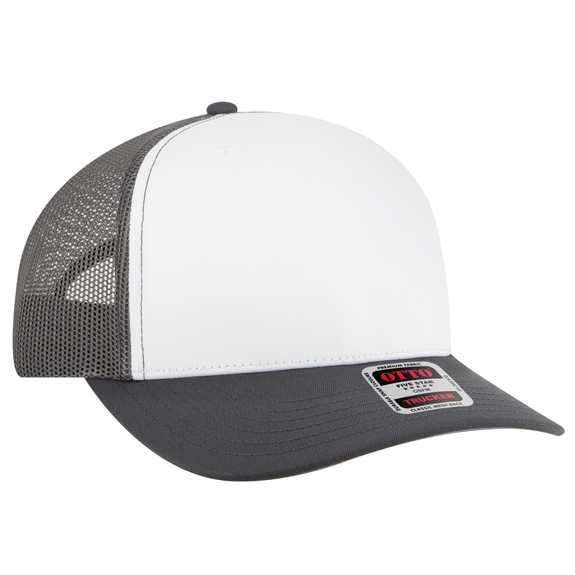 1120-1 OTTO CAP Seamless 6 Panel Mid Profile Mesh Back Trucker Hat 1120-1 OTTO CAP Seamless 6 Panel Mid Profile Mesh Back Trucker Hat