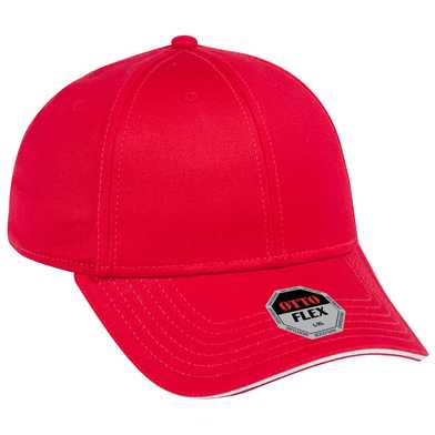 12-1163 Stretchable Superior Cotton Twill Sandwich Visor "OTTO FLEX" Six Panel Low Profile Baseball Cap 12-1163 Stretchable Superior Cotton Twill Sandwich Visor "OTTO FLEX" Six Panel Low Profile Baseball Cap