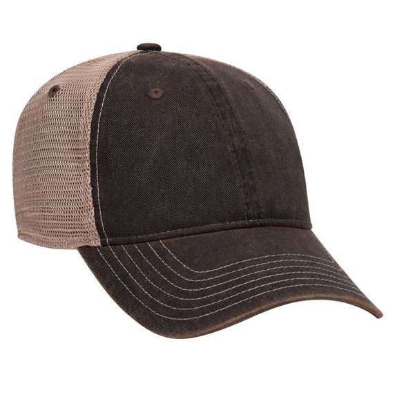 121-1297 Vintage Dirty Wash Cotton Twill w/ Soft Polyester Mesh Back Low Profile Cap 121-1297 Vintage Dirty Wash Cotton Twill w/ Soft Polyester Mesh Back Low Profile Cap