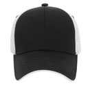 122-945 Superior Cotton Twill Flipped Edge Visor Low Profile Pro Style Mesh Back Caps