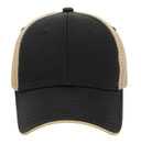 122-945 Superior Cotton Twill Flipped Edge Visor Low Profile Pro Style Mesh Back Caps