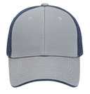 122-945 Superior Cotton Twill Flipped Edge Visor Low Profile Pro Style Mesh Back Caps