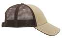 122-945 Superior Cotton Twill Flipped Edge Visor Low Profile Pro Style Mesh Back Caps