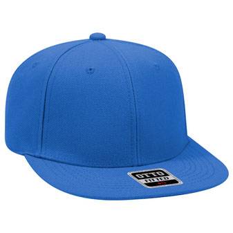 123-969 "Otto Fit" Wool Blend Flat Visor Fitted Pro Style Caps (6 7/8" - 7 7/8")