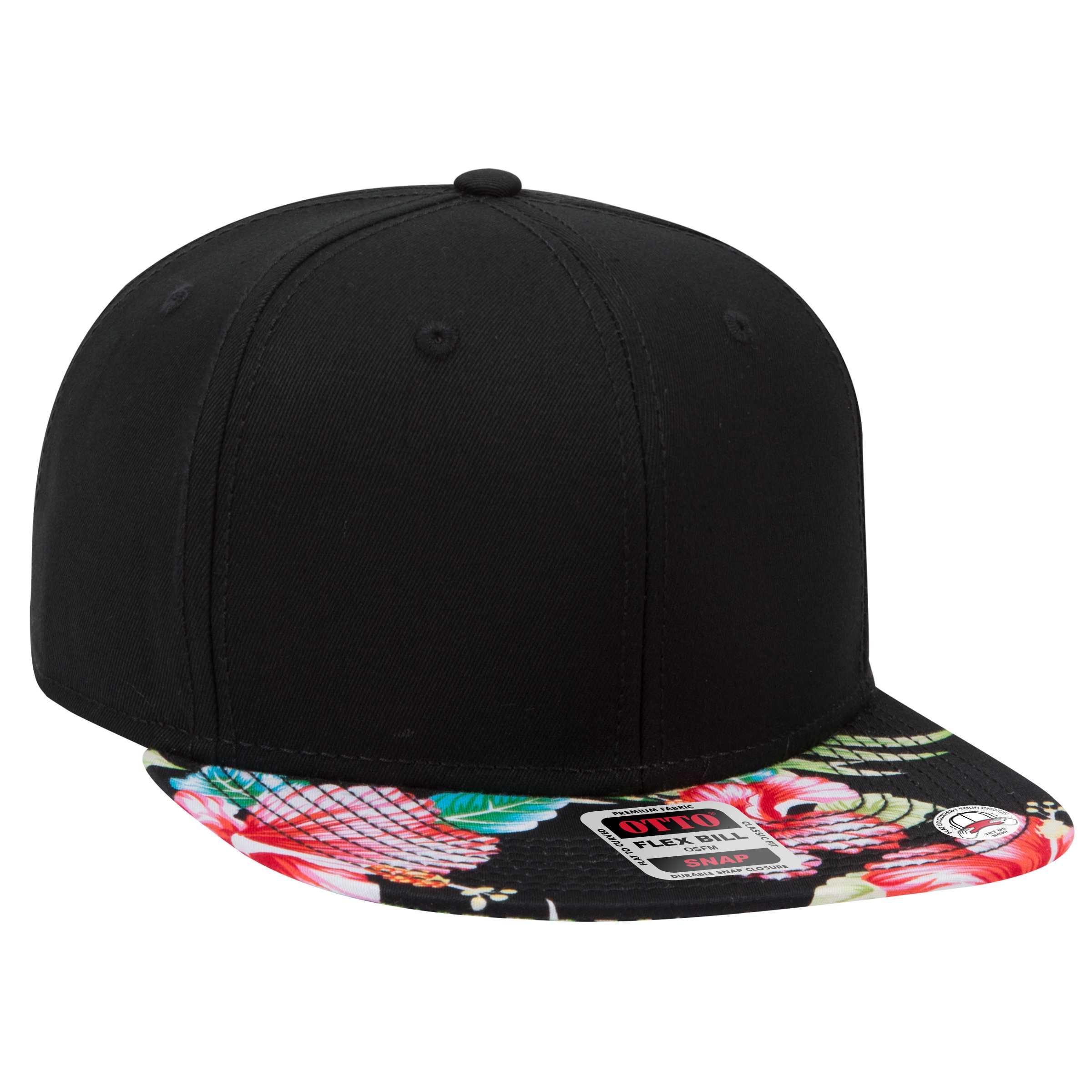 OTTO CAP “OTTO SNAP” 6 Panel Pro Style Snapback Hat