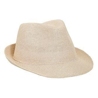 128-1015 Twisted Toyo Fedora Hats
