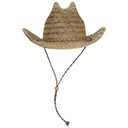 129-1326 OTTO CAP Straw Cowboy Hat w/Adjustable Cord
