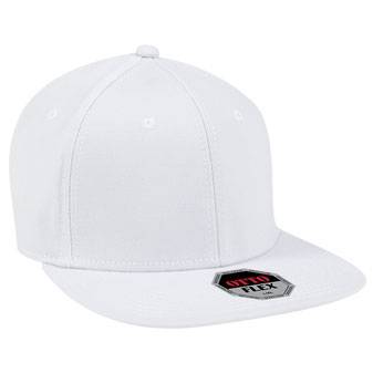 13-1156 "Otto Flex" Stretchable Wool Blend Square Flat Visor Pro Style Caps  (S/M) (L/XL)