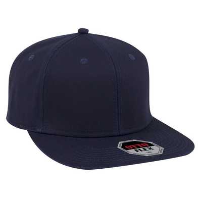 13-1158 OTTO FLEX Six Panel Mid Profile Style Stretchable Superior Cotton Twill Square Flat Visor Baseball Cap 13-1158 OTTO FLEX Six Panel Mid Profile Style Stretchable Superior Cotton Twill Square Flat Visor Baseball Cap