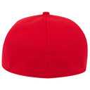 13-1206 Cool Comfort Stretchable Polyester Cool Mesh Square Flat Visor "OTTO FLEX" Six Panel Mid Profile Style Baseball Cap