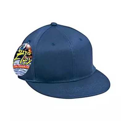 13-725 OTTO Flex 6 Panel Mid Profile Flat Visor Baseball Cap 13-725 OTTO Flex 6 Panel Mid Profile Flat Visor Baseball Cap