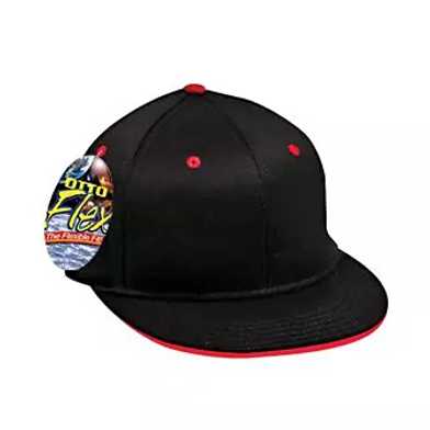 13-725 OTTO Flex 6 Panel Mid Profile Flat Visor Baseball Cap 13-725 OTTO Flex 6 Panel Mid Profile Flat Visor Baseball Cap