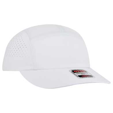 133-1 OTTO CAP 5 Panel Running Hat w/ Elastic Soft Visor 133-1 OTTO CAP 5 Panel Running Hat w/ Elastic Soft Visor