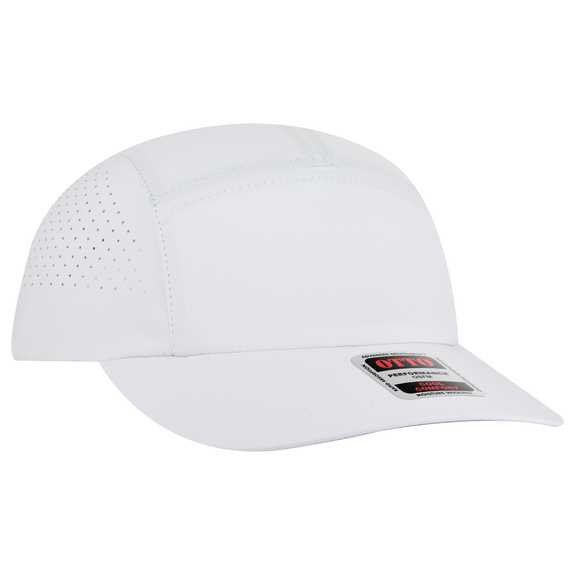 133-1 OTTO CAP 5 Panel Running Hat w/ Elastic Soft Visor 133-1 OTTO CAP 5 Panel Running Hat w/ Elastic Soft Visor