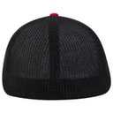 135-1230 Superior Cotton Twill Stretchable Polyester Mesh Back Low Profile Pre-Curved Visor Cap