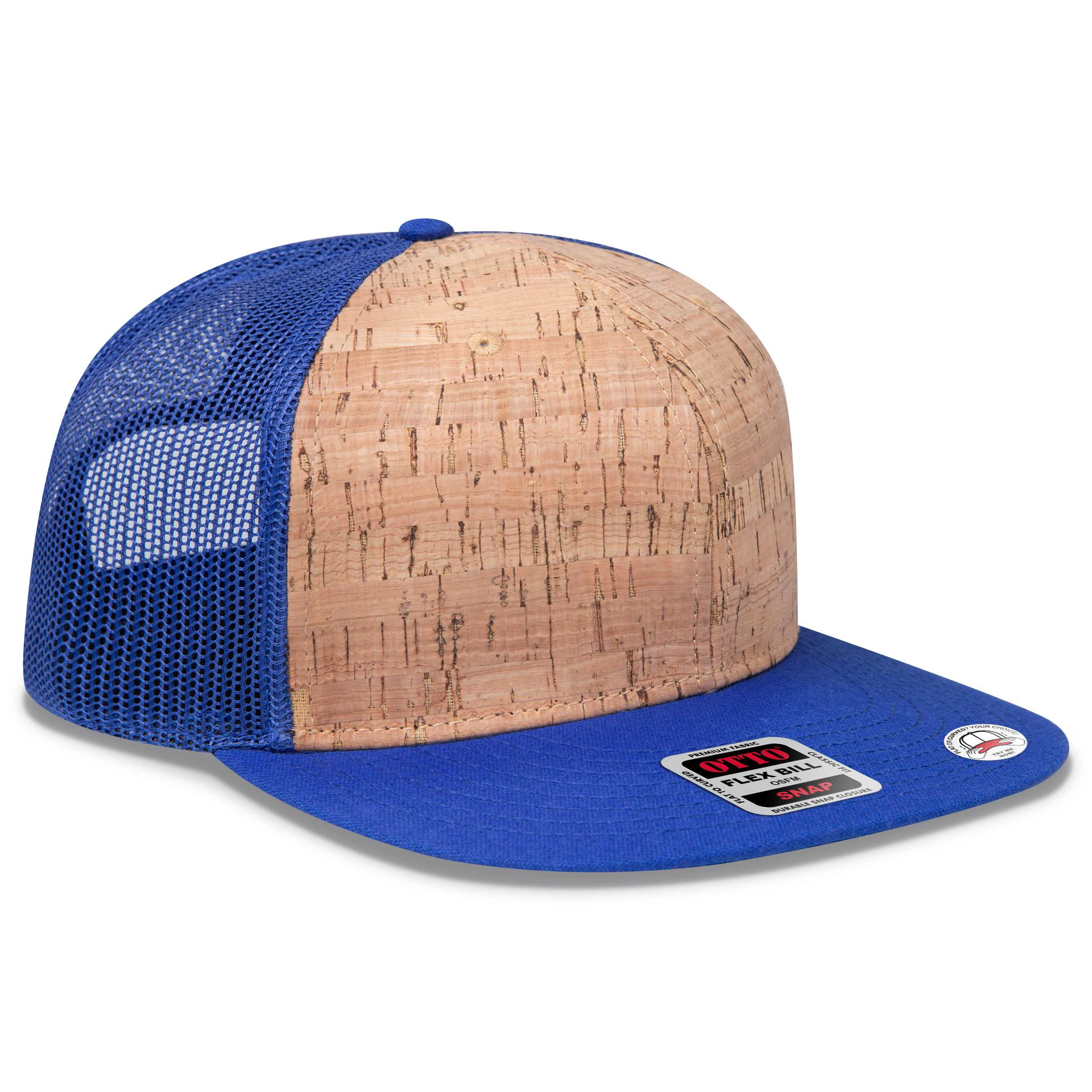 141-1070 OTTO CAP "OTTO SNAP" 6 Panel Pro Style Mesh Back Trucker Snapback Hat