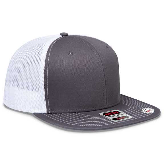 141-1070 OTTO CAP "OTTO SNAP" 6 Panel Pro Style Mesh Back Trucker Snapback Hat 141-1070 OTTO CAP "OTTO SNAP" 6 Panel Pro Style Mesh Back Trucker Snapback Hat