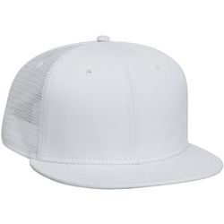 141-1070 Superior Cotton Twill Flat Visor Pro Style Mesh Back Snapback Caps 141-1070 Superior Cotton Twill Flat Visor Pro Style Mesh Back Snapback Caps