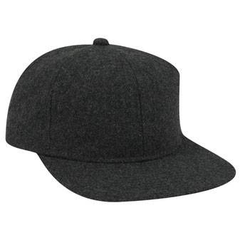 148-1200 Melton Wool Blend Flat Visor Pro Style Caps