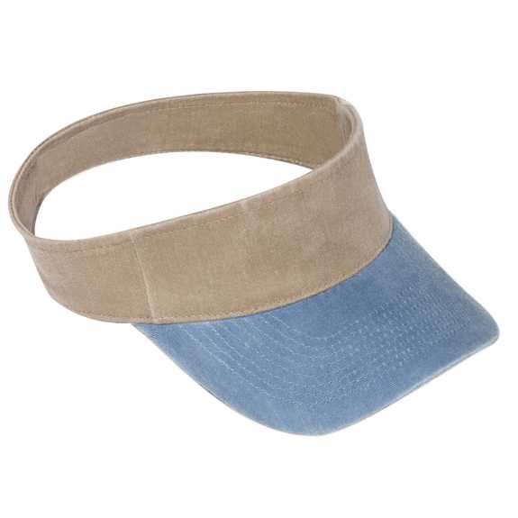 15-280 "Otto Flex" Washed Pigment Dyed Cotton Twill Sun Visors 15-280 "Otto Flex" Washed Pigment Dyed Cotton Twill Sun Visors