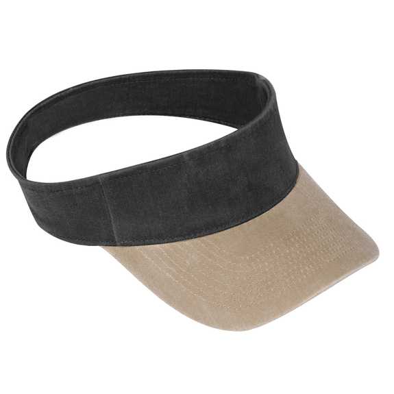 15-280 "Otto Flex" Washed Pigment Dyed Cotton Twill Sun Visors 15-280 "Otto Flex" Washed Pigment Dyed Cotton Twill Sun Visors