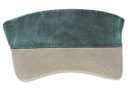 15-280 "Otto Flex" Washed Pigment Dyed Cotton Twill Sun Visors